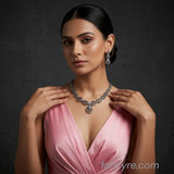 The Shyla Blackgold A.D Necklace