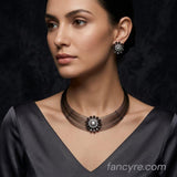 The Sally Blackgold A.D Necklace