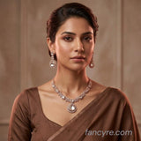 The Lucia Rosegold A.D Necklace