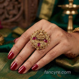 The Devika Kempu Ring