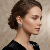 The Mazie Blackgold A.D Earring