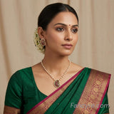 The Evara Kempu Necklace