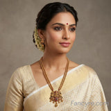 The Anahita kempu Long Necklace