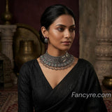 The Helan Oxidized Necklace