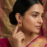 The Nishu Antique Goldforming Earring