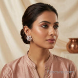 The Citrina Rosegold A.D Earring