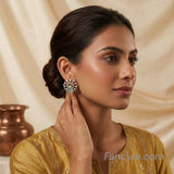 The Tyra Rosegold A.D Earring