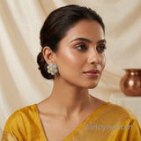 The Lovisa Whitegold A.D Earring