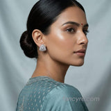 The Zehrin Whitegold A.D Earring