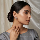 The Angely Yellowgold A.D Earring