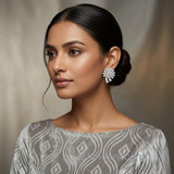 The Riyani Whitegold A.D Earring