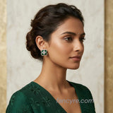 The Iktara Whitegold A.D Earring