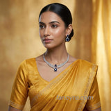 The Danity Whitegold A.D Necklace