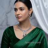 The Freya Whitegold A.D Necklace