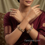 The Niha Rajwadi Bangle