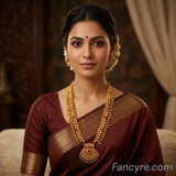 The Prachi Antique Goldforming Saaj