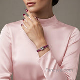 The Halyna Whitegold A.D Bracelet