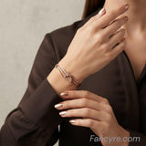 The Hafsa Rosegold A.D Bracelet