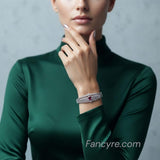 The Habiba Whitegold A.D Bracelet