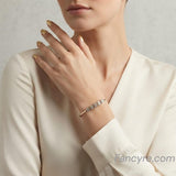 The Helen Rosegold A.D Bracelet