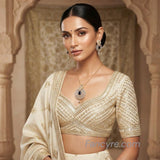 The Noel Yellowgold A.D Pendant Earring