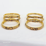 The Sima Antique Goldforming Bangle