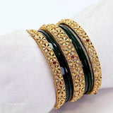 The Bhakti Antique Goldforming Bangle