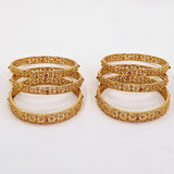 The Bhakti Antique Goldforming Bangle
