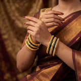 The Jayu Antique Goldforming Bangle