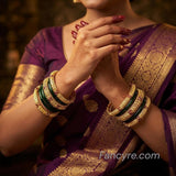 The Dhriti Antique Goldforming Bangle