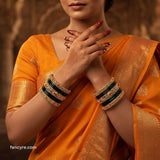 The Kumud Antique Goldforming Bangle