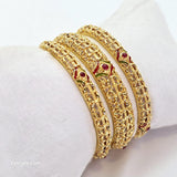 The Disha Antique Goldforming Bangle