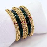 The Disha Antique Goldforming Bangle