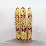 The Dhriti Antique Goldforming Bangle