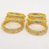 The Samiksha Antique Goldforming Bangle