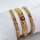 The Tanmayi Antique Goldforming Bangle