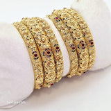 The Rambha Antique Goldforming Bangle
