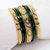 The Yashvi Antique Goldforming Bangle