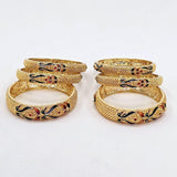 The Malika Antique Goldforming Bangle