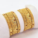 The Udita Antique Goldforming Bangle