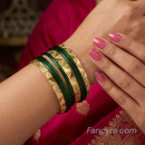The Vibhuti Goldforming Bangle