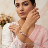 The Primrose Rosegold A.D Bangle