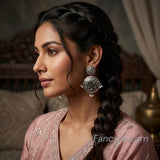 The Carly Oxidized Earring