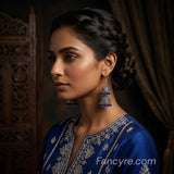 The Vesta Oxidized Earring