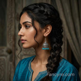 The Blake Oxidized Earring