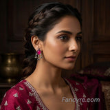 The Perry Oxidized Earring