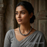 The Zennie Oxidized Necklace