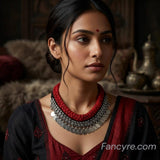 The Bernice Oxidized Necklace