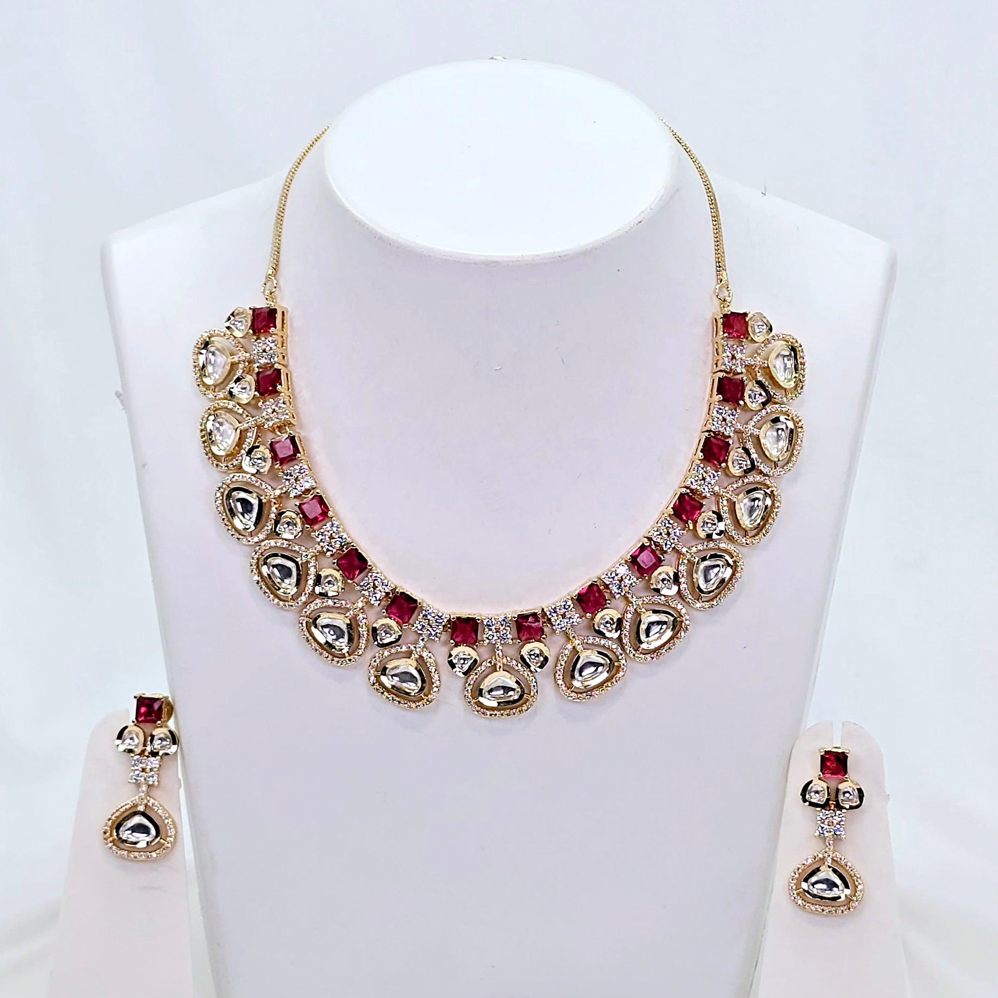 The Anwen Rosegold A.D Necklace