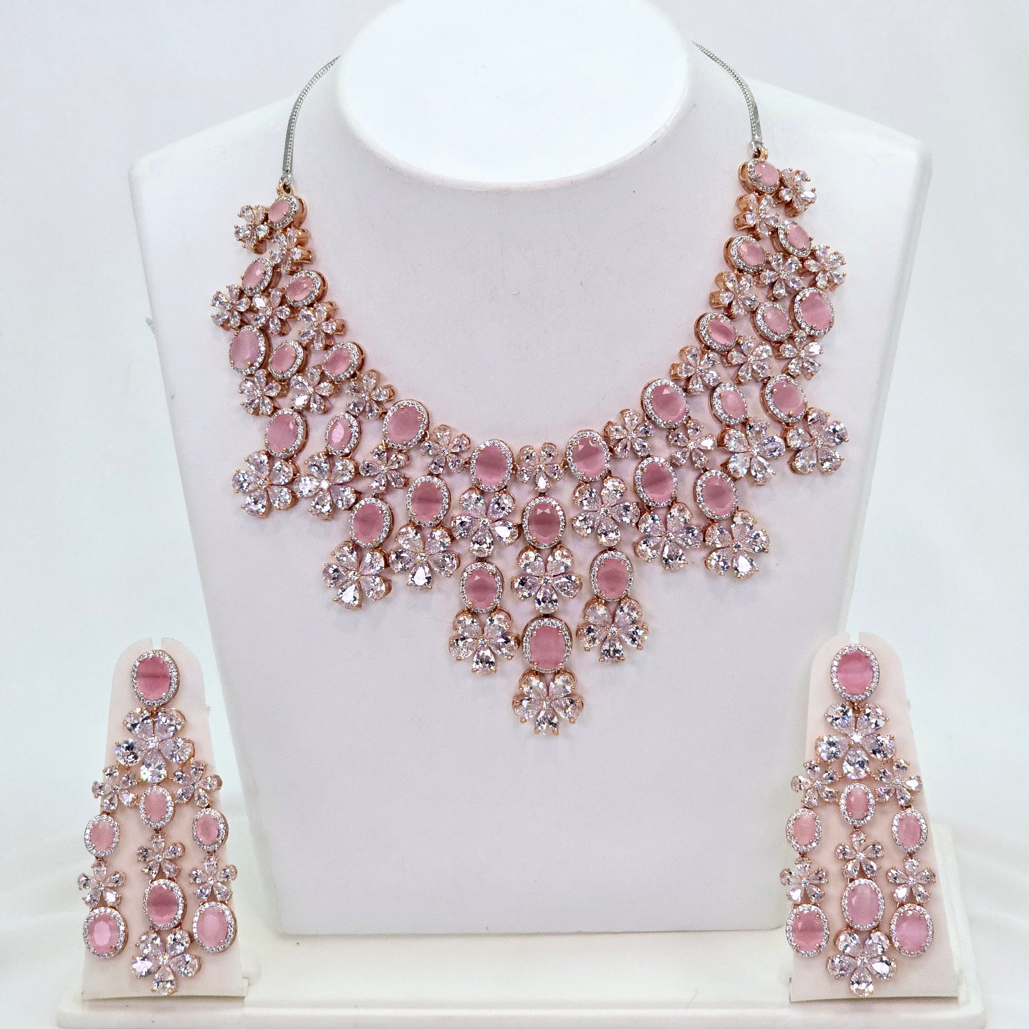 The Adelina Rosegold A.D Necklace